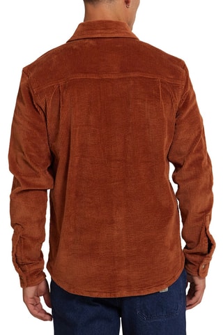 Chemise en velours Clay - Marron