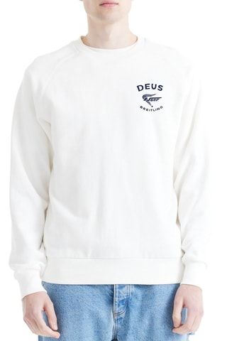 Sweat en coton biologique - Blanc