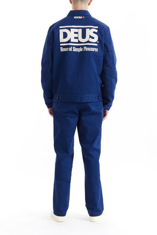 Pantalon relaxed - Bleu électrique