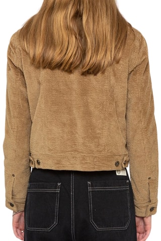 Veste en velours - Marron clair