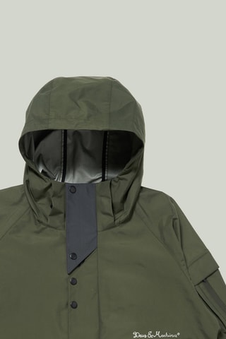 Veste à capuche - Vert olive