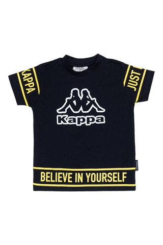 T-shirt en Bermuda - Nachtblauw en Geel