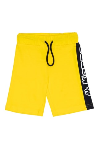 T-shirt en Bermuda - Nachtblauw en Geel