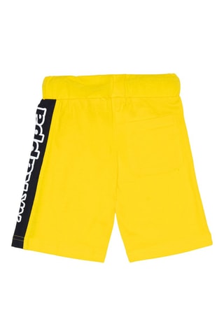 T-shirt en Bermuda - Nachtblauw en Geel