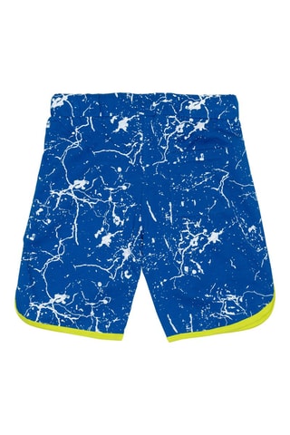 T-shirt en Short - Groen en Kobaltblauw