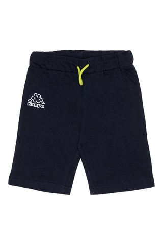 T-shirt en Bermuda - Limoengroen en Marineblauw