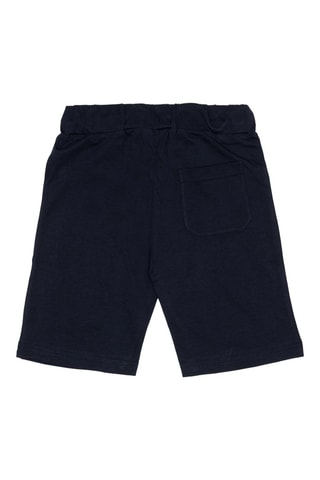 T-shirt en Bermuda - Limoengroen en Marineblauw