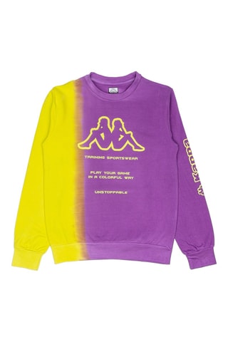 Sweater met Tie and Dye Effect en Broek - Paars