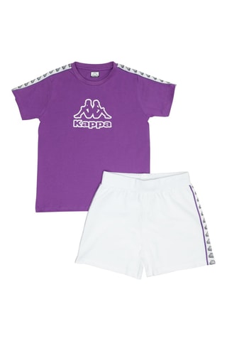 T-shirt en Short - Paars 