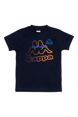 T-shirt et short - Bleu marine et orange