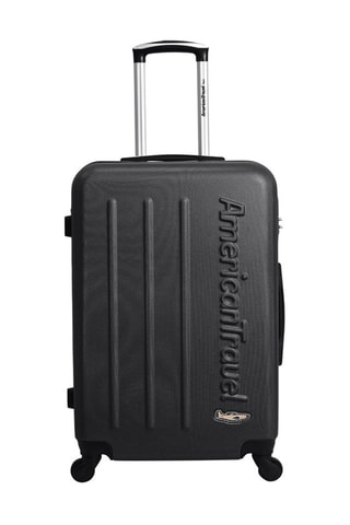 Valigia media Bronx (M) - 65 cm  - Nero e argentato