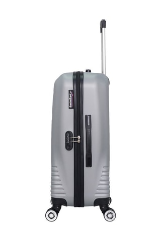 Valigia media DC (M) - 65 cm  - Nero, argentato e grigio