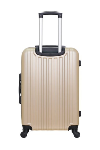 Valigia media Sprinfield (M) - 60 cm  - Nero e argentato