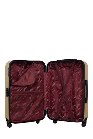 Valigia media Sprinfield (M) - 60 cm  - Nero e argentato