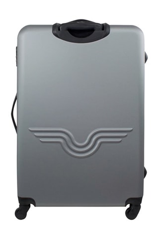 Valigia media Brooklyn (M) - 60 cm  - Nero e argentato