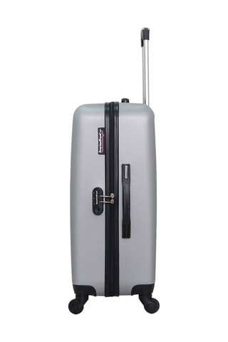 Valigia media Sprinfield (M) - 60 cm  - Nero e argentato