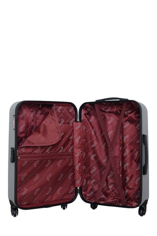 Valigia media Sprinfield (M) - 60 cm  - Nero e argentato