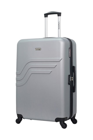 Bagaglio a mano e valigia grande Queens (S/L) - 55/75 cm  - Grigio e nero