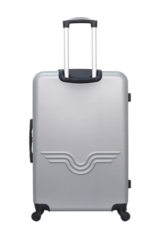 Bagaglio a mano e valigia grande Queens (S/L) - 55/75 cm  - Grigio e nero