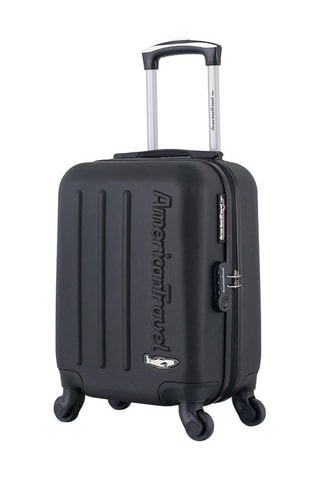 Bagaglio a mano low cost Bronx (XS) - 46 cm  - Nero e argentato