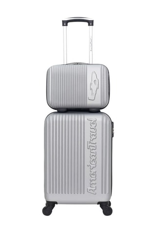 Bagaglio a mano (S) e beauty-case Nashville-H - 50/30 cm  - Grigio