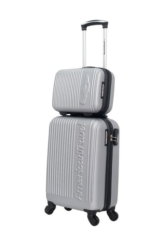 Bagaglio a mano (S) e beauty-case Nashville-H - 50/30 cm  - Grigio