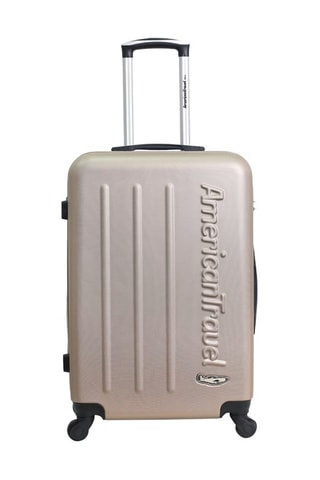 Valigia media Bronx (M) - 65 cm  - Nero, dorato e argentato