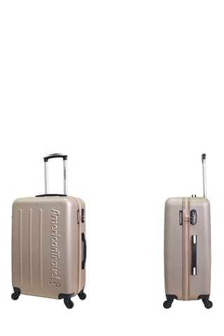 Valigia media Bronx (M) - 65 cm  - Nero, dorato e argentato