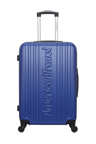 Valigia media Sprinfield (M) - 60 cm  - Nero, blu e argentato