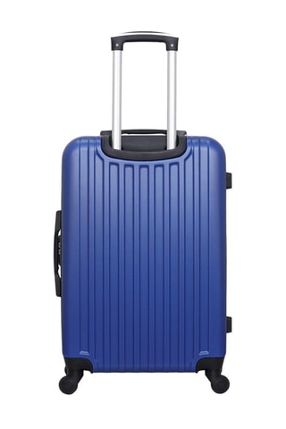 Valigia media Sprinfield (M) - 60 cm  - Nero, blu e argentato