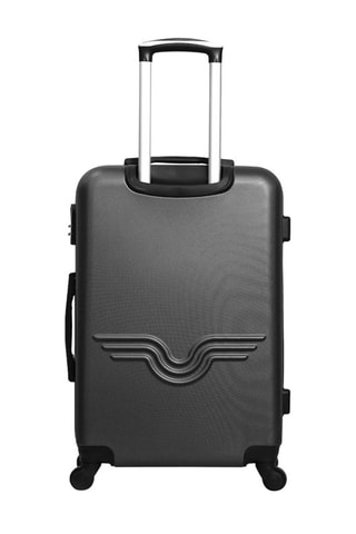 Valigia grande Chelsea (L)  - 75 cm - Argentato e nero