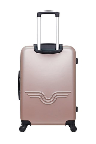 Valigia media Bronx (M) - 65 cm  - Nero, rosa e argentato