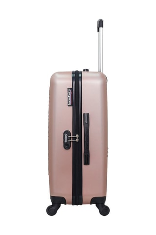 Valigia media Bronx (M) - 65 cm  - Nero, rosa e argentato