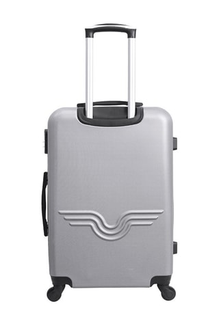 Valigia media Bronx (M) - 65 cm  - Nero e argentato