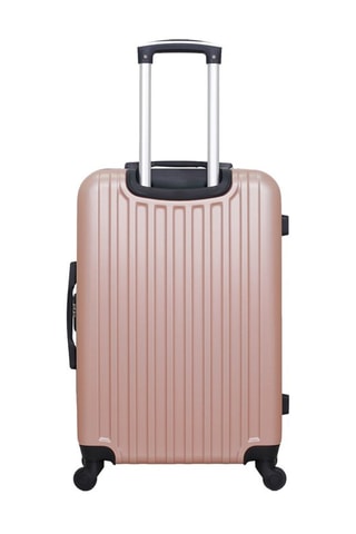 Valigia media Springfield (M) - 60 cm  - Nero e argentato