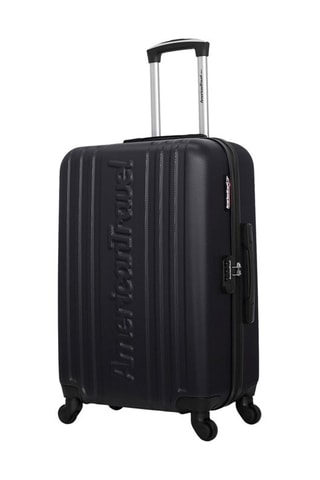 Valigia media Springfield (M) - 60 cm  - Nero e argentato