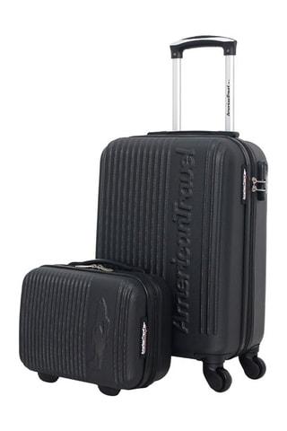Bagaglio a mano (S) e beauty-case Nashville-H - 50/30 cm  - Nero