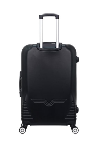 Bagaglio a mano DC (S) Nero - Nero e argentato