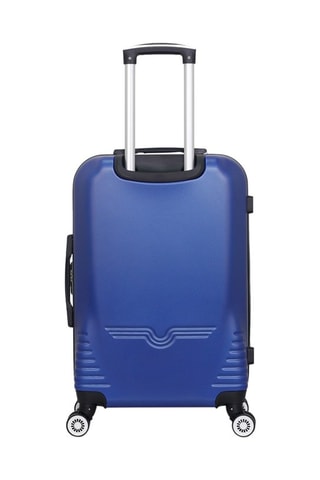 Valigia media DC (M) - Navy - Nero, blu e argentato