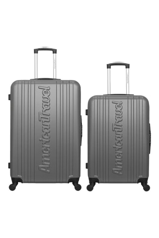 Valigia media e valigia grande Springfield (M/L) - 65/75 cm - Grigio