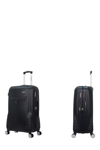 Bagaglio a mano e valigia grande DC (S/L) - 55/75 cm - Nero