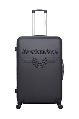 Set 2 valigie e beauty-case Chelsea (S/M/K) - 55/75/23 cm - Nero