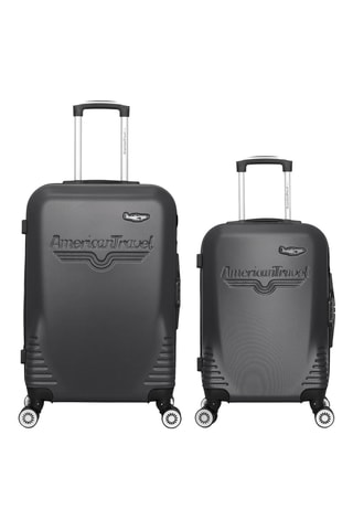 Bagaglio a mano e valigia media DC (S/M) - 55/65 cm - Grigio