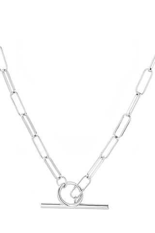 Ketting - Zilverkleurig Brons