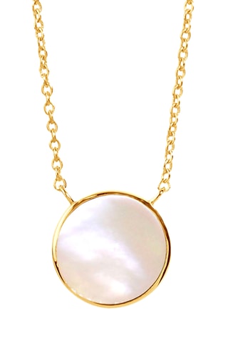 Set - Verguld Brons en Parelmoer