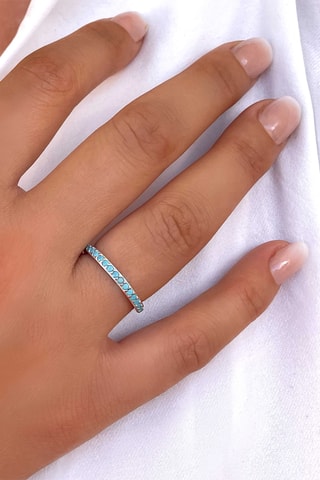 Ring - Zilverkleurig Brons 