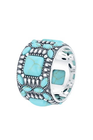 Ring - Zilverkleurig Brons