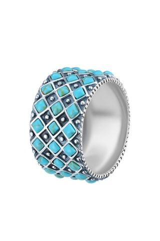 Ring - Zilverkleurig Brons