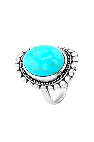 Ring - Zilverkleurig Brons