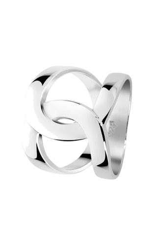 Ring - Zilverkleurig Brons